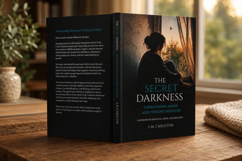 The Secret Darkness Memoir Open for Display